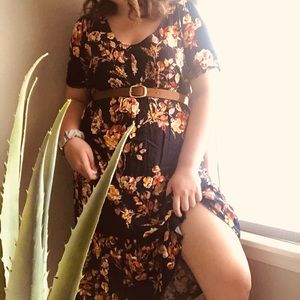 Floral Midi Dress